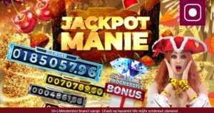 JACKPOT MÁNIE v online casinu SYNOT TIP